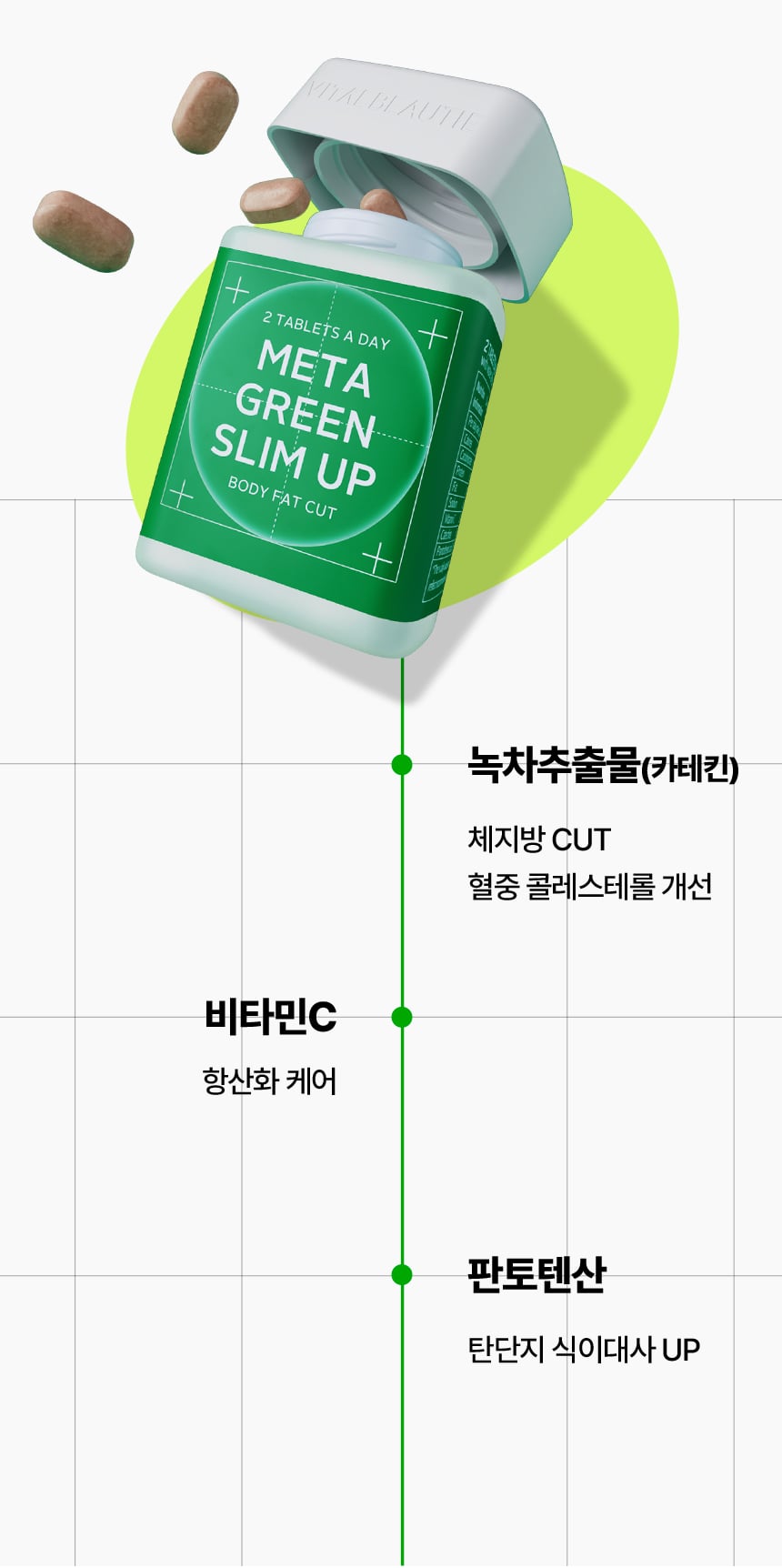 바이탈뷰티 메타그린 슬림업