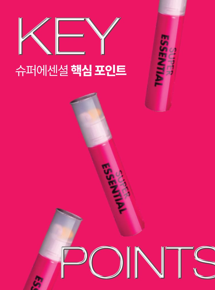 KEY POINTS, 슈퍼에센셜 핵심 포인트